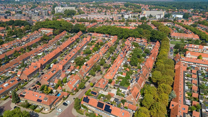 Zicht op Hilversum van Peter Veerman