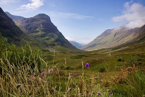 Glencoe an einem Sommertag