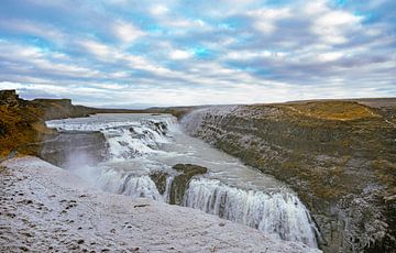 Chute d'eau de Gullfoss en Islande sur Patrick Groß