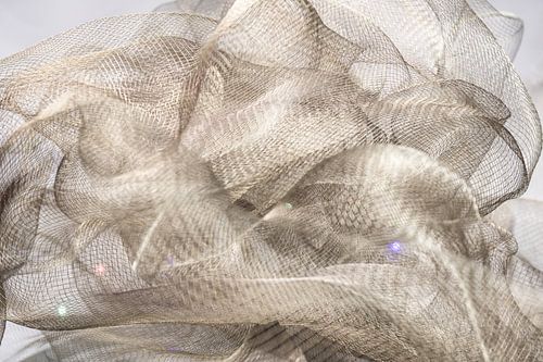 Lichte, minimalistische elegantie: transparante netstructuur