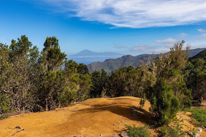 Blick auf El Teide von Vallehermoso aus von Easycopters