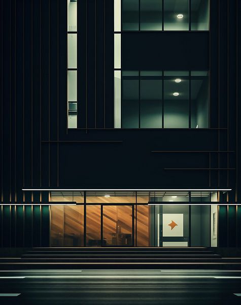 Stadtansicht von fernlichtsicht