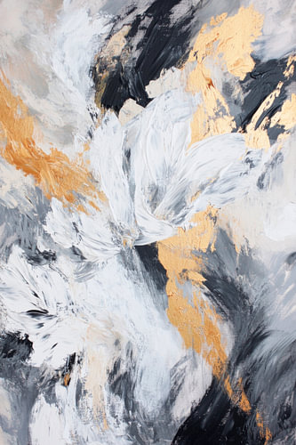 Abstraction dorée