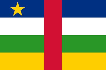 Official Flag of the Central African Republic by de-nue-pic
