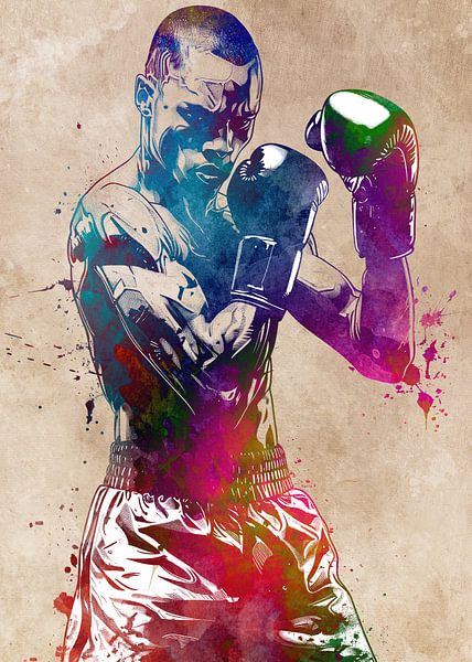 Boxen Sport Kunst #boxen von JBJart Justyna Jaszke