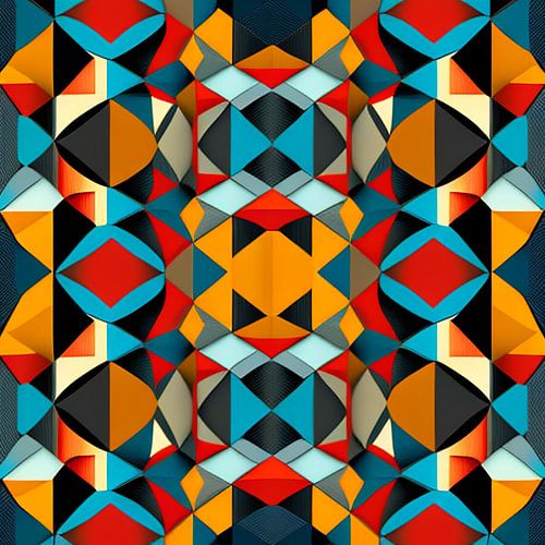 Kühnes geometrisches Muster