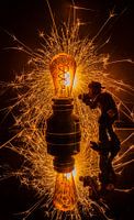 Der Fotograf * Klaus * ist Feuer und Flamme