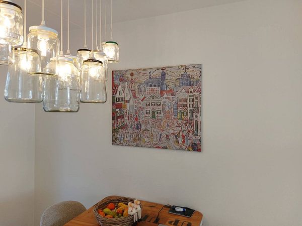 Customer photo: Decor (from: La Gamme d'Amour), James Ensor, on canvas