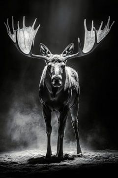 Moose by Poster Art Shop