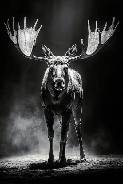 Moose by Poster Art Shop