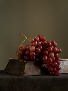 Stilleben mit Traubenzweig