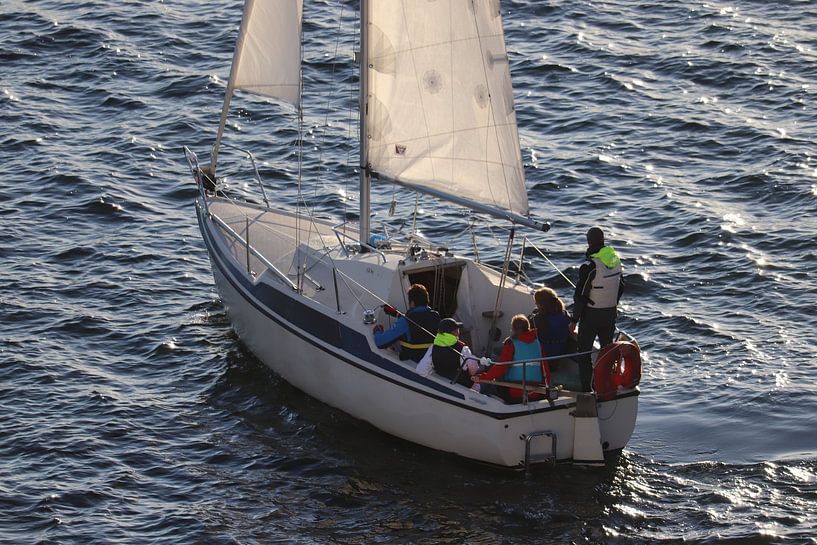 Sailing yacht Oslo by Marilla van der Knoop