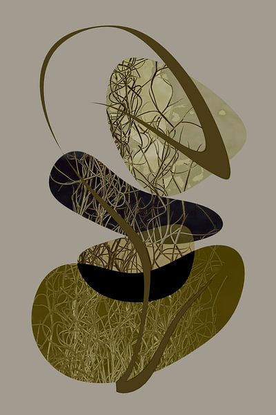 Balance 3. Minimalism. Line drawings by Alie Ekkelenkamp