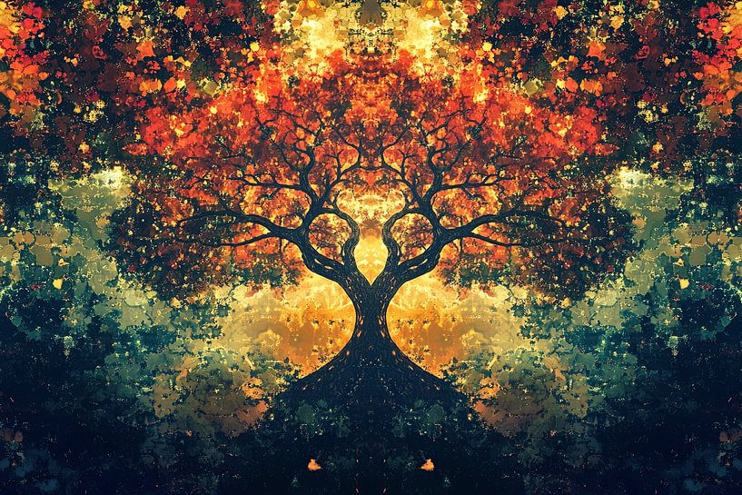 tree of life spiritual by Egon Zitter