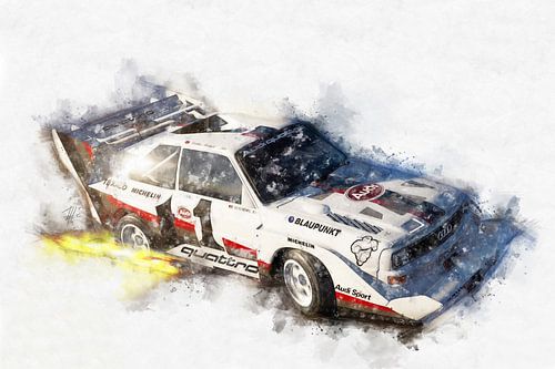 Audi Quattro Pikes Peak von Theodor Decker