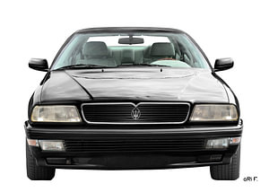 Maserati Quattroporte IV in in black & white