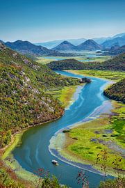 Canyon of Skadar Lake in Montenegro by Katho Menden