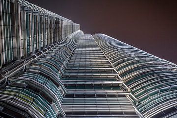 De Petronas Towers van Roy Poots