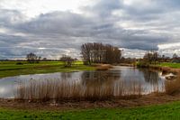 Wolken und Sonnenschein in Bommelerwaard