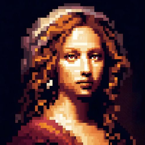 Pixelart Femme