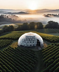 Architektur im Sonnenaufgang