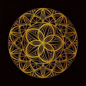Mandala Gold Sabrina