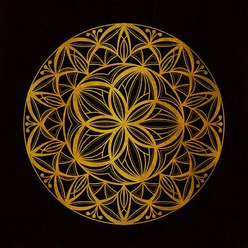 Mandala Gold Sabrina