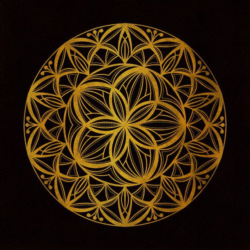 Mandala Gold Sabrina