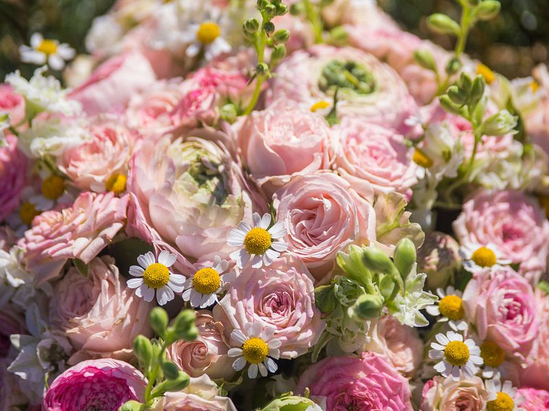 Close up van bloemen by Andy Midside