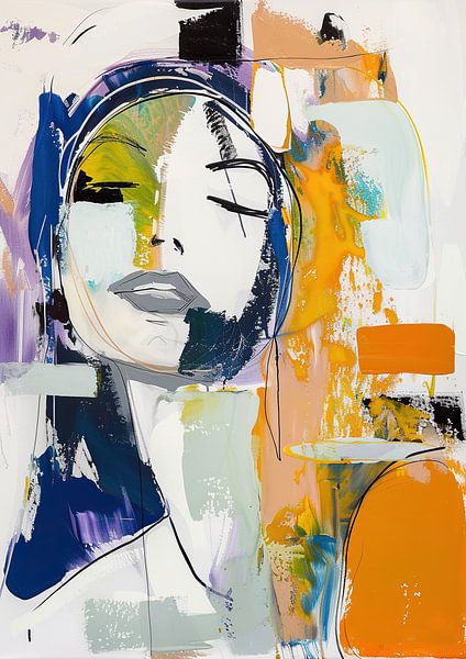 Abstract minimal figure by Abstract Painting