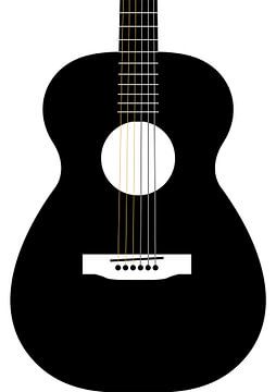 illustration de guitare sur Andika Bahtiar