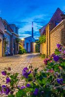 Chimney during the blue hour