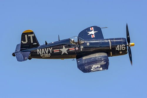 Vought F4U-4 Corsair fighter-bomber.