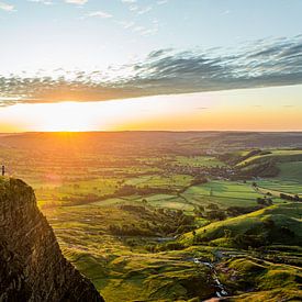 England - Sunrise in Peak District by Marco Scheurink