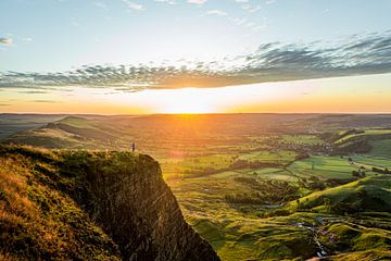England - Sunrise in Peak District by Marco Scheurink