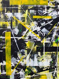 Gelbes Neon von Marloes Aerts