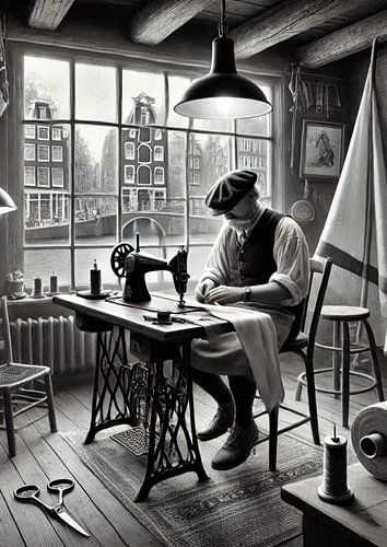 Sailmaking workshop '60 Amsterdam