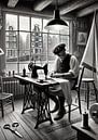 Sailmaking workshop '60 Amsterdam by Jaap Ros thumbnail