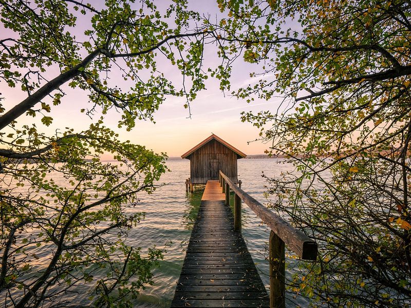 Morgens am See von calvaine8