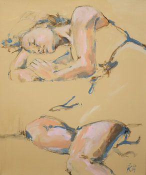 Ich werde schlafen, bis du wieder zurückkommst