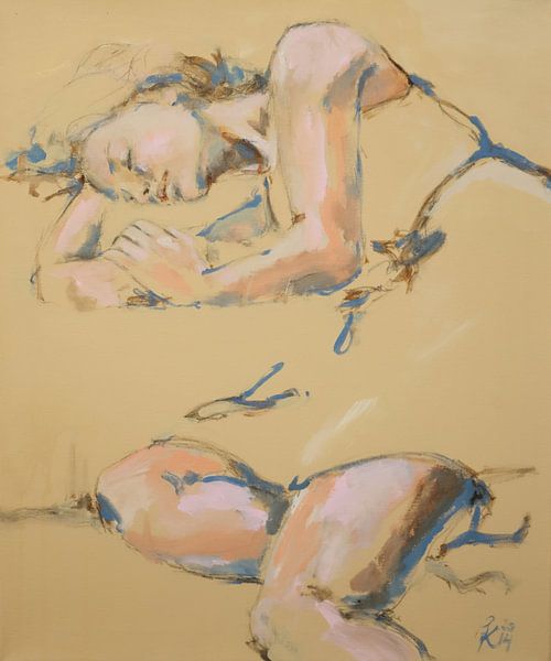 I'm going to sleep until you come back. by Petra Kaindel
