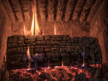 Fireplace by Mario de Lijser