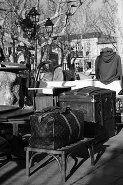 De Markt in Saint-Tropez op Place des Lices van Tom Vandenhende