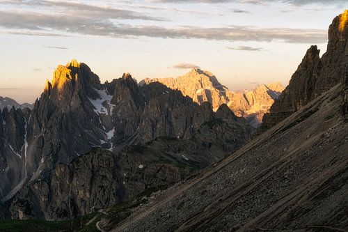 Sonnenaufgang in den Dolomiten