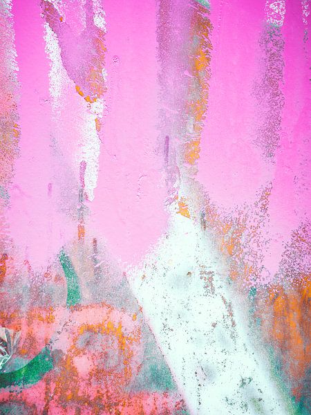 Rosa abstrakt von Jeannet Zwols  Fotografie