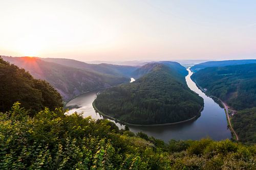 Saarlus bij zonsopgang