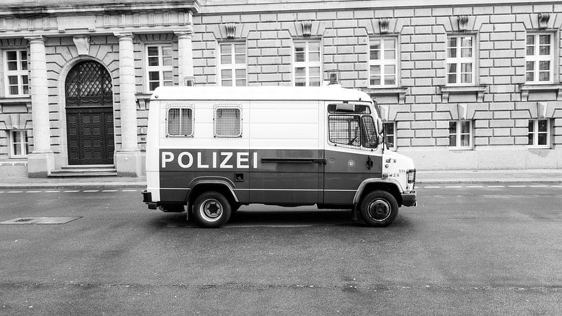 Polizei in Berlin van Niels van der A