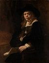 Porträt von Gerard de Lairesse, Rembrandt von Rembrandt van Rijn Miniaturansicht