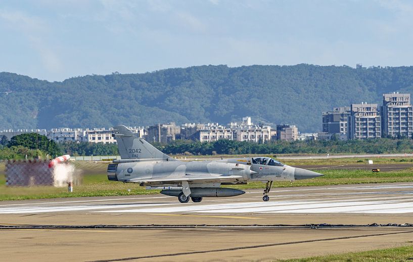Taiwanese Dassault Mirage 2000-5. by Jaap van den Berg
