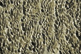 Sunlight on Water and Sand: an abstract work depicting the reflection of seawater on the beach by Dirk van der Ven